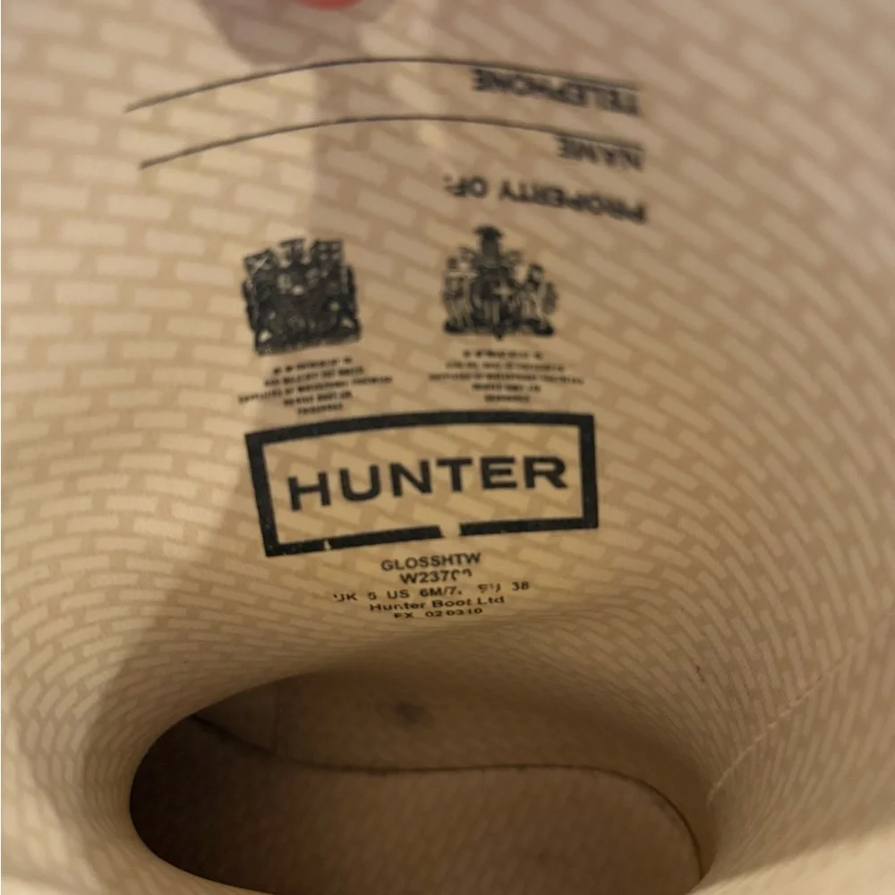 Women’s Hunter Boots with removable fleece insert - Picture 7 of 9